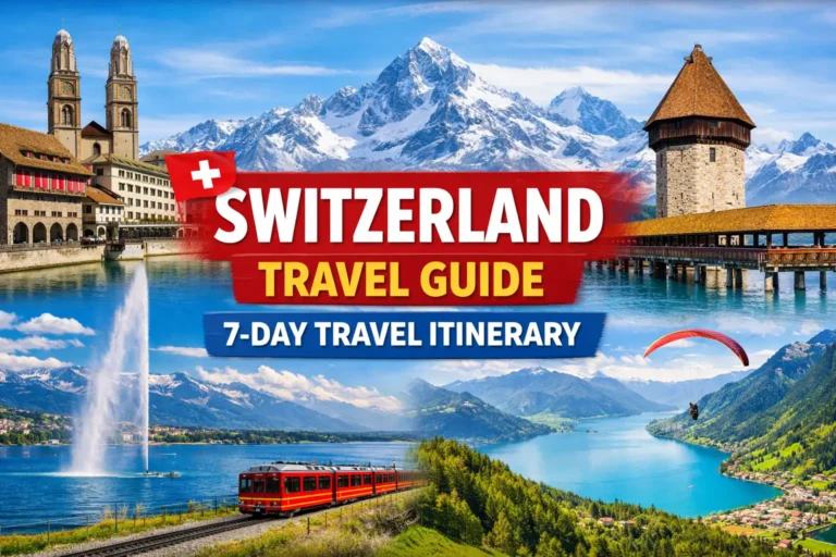 Switzerland Travel Guide: A Complete 7-Day Switzerland Travel Itinerary for First-Time Visitors