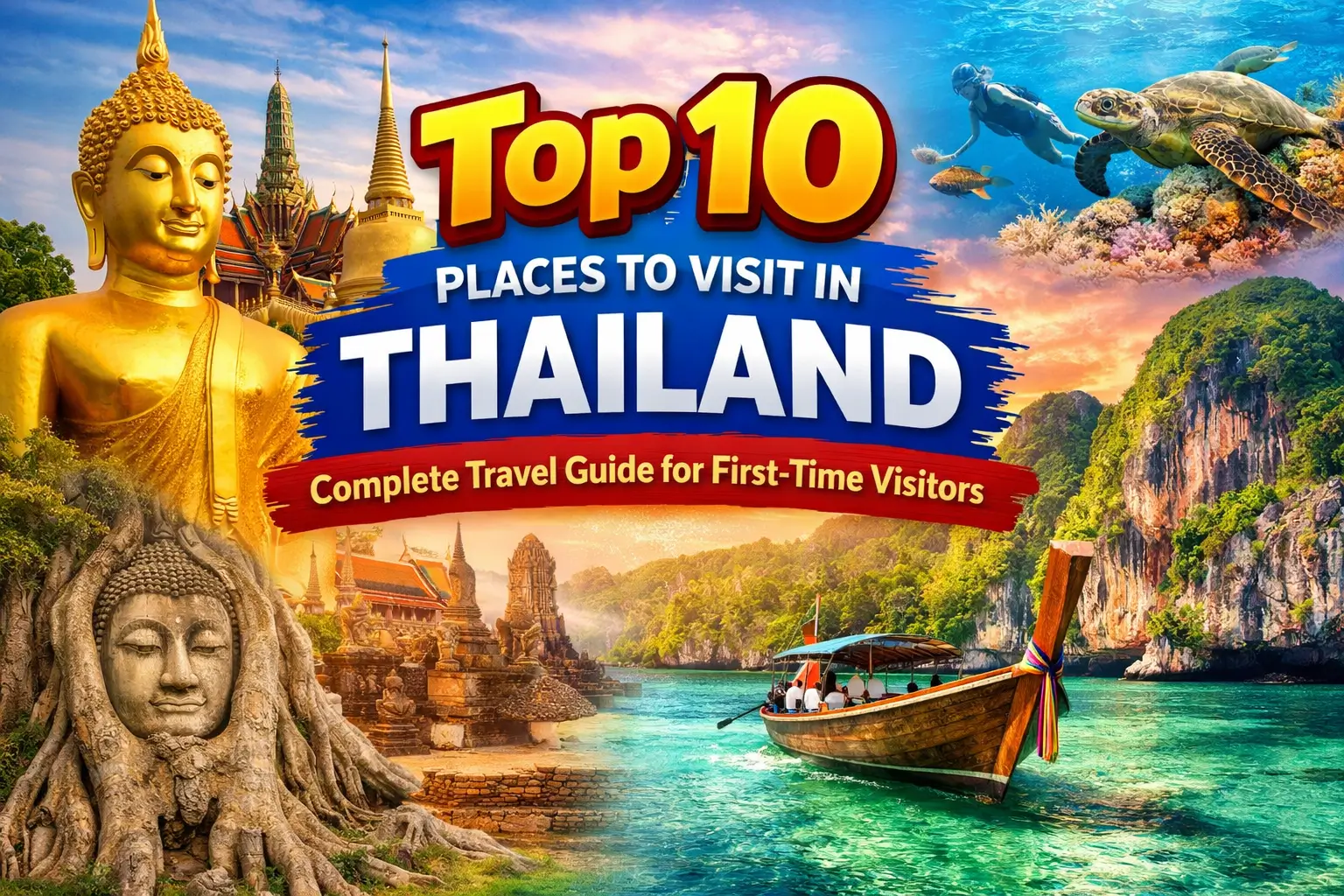 Top 10 Places to Visit in Thailand: Complete Travel Guide for First-Time Visitors